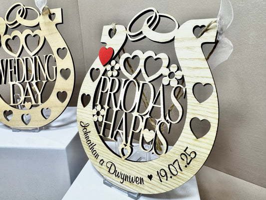 Personalised Wedding Horseshoe