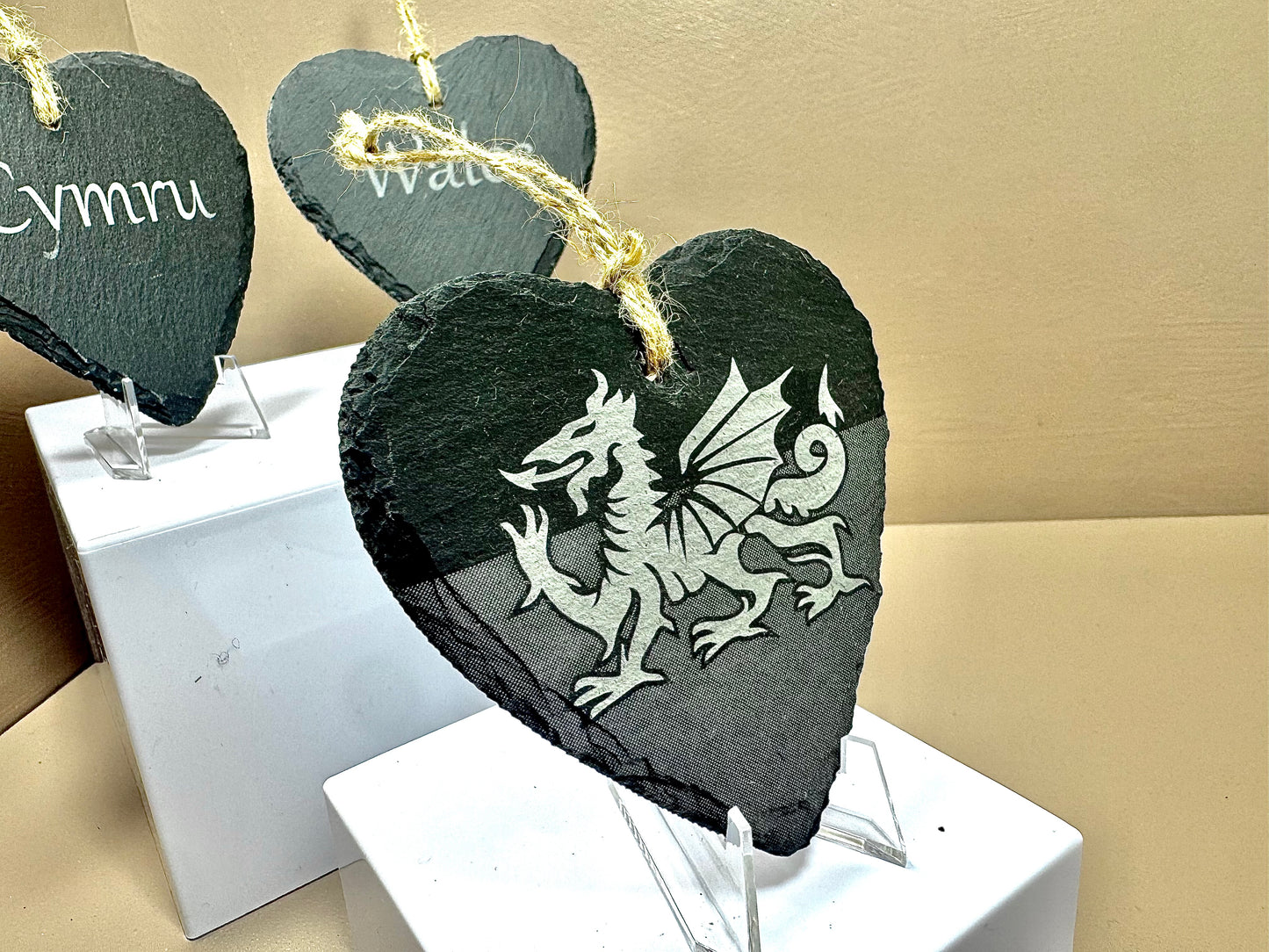 Wales Slate Heart