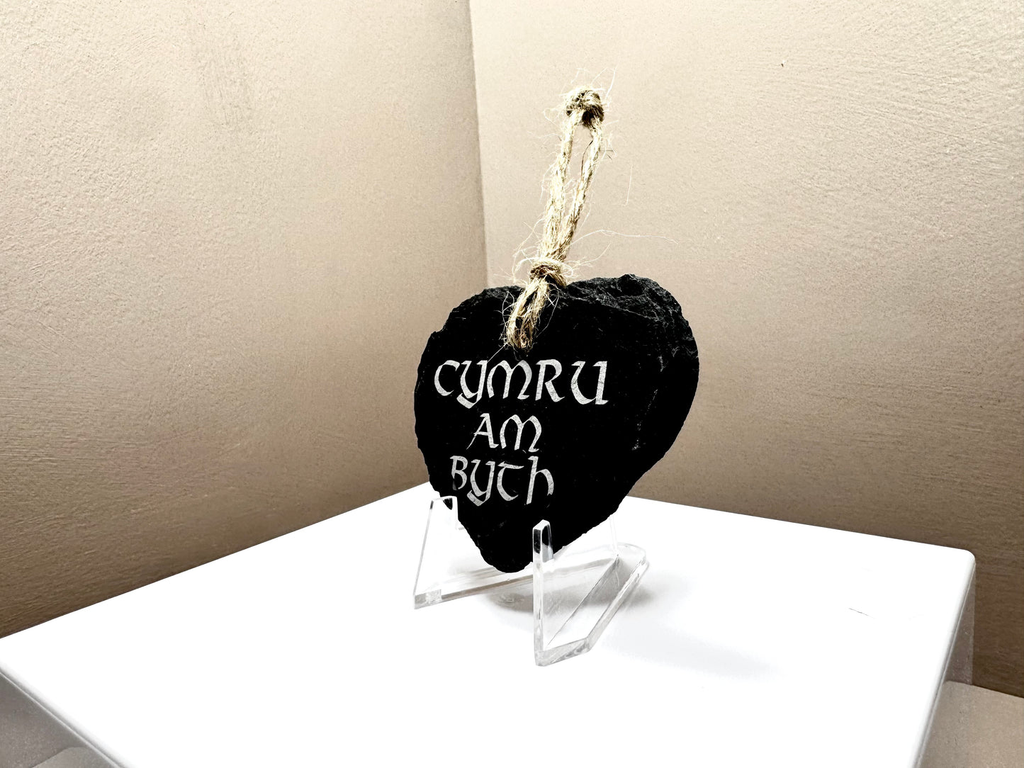 Mini Slate Heart