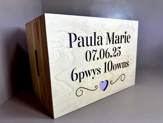 Personalised Memory Box