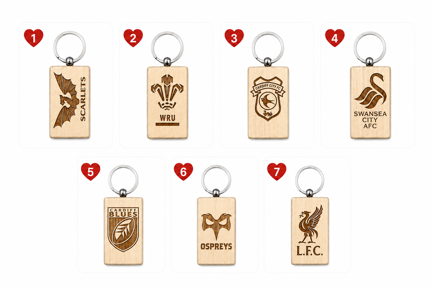 Team Keyring