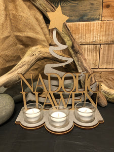 Christmas Triple Tealight Holder