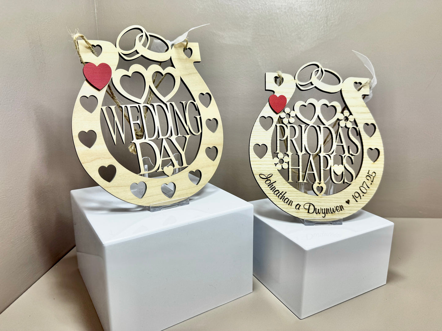 Personalised Wedding Horseshoe