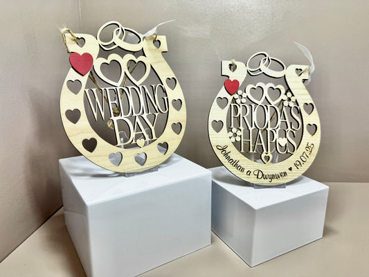 Personalised Wedding Horseshoe