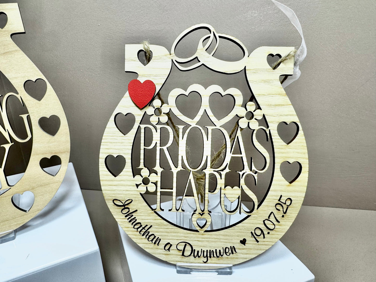 Personalised Wedding Horseshoe