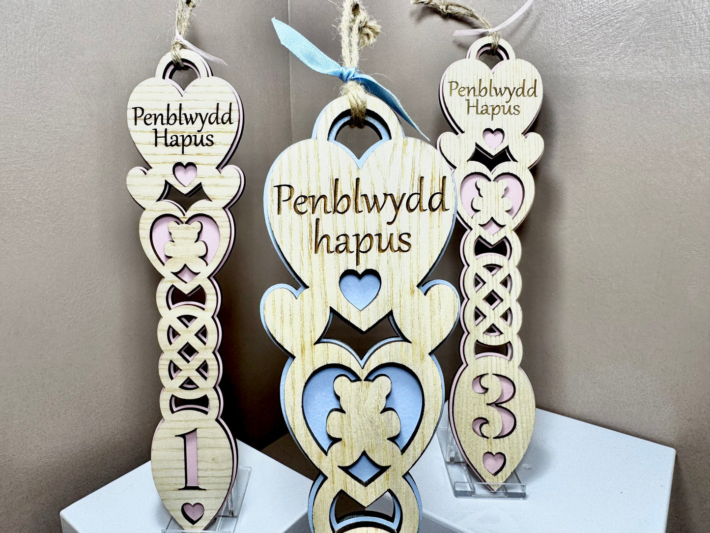 Childs Birthday Lovespoon Welsh