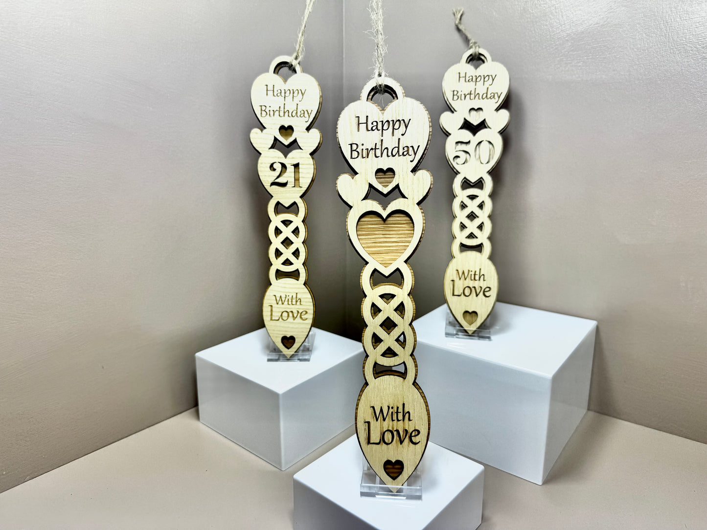 Birthday Lovespoon English