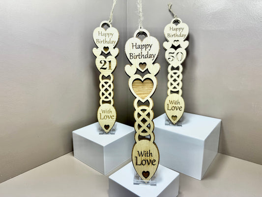 Birthday Lovespoon English