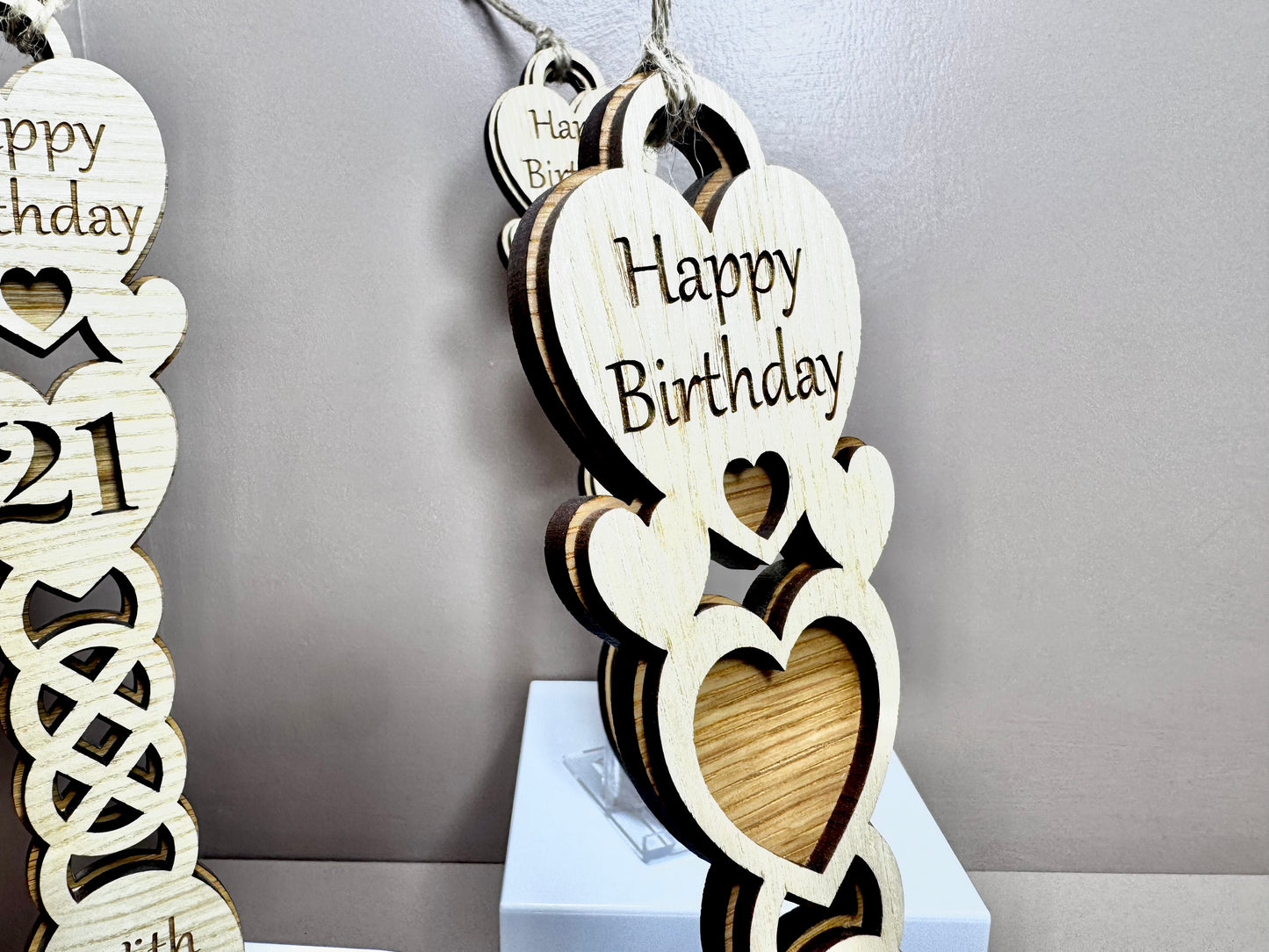 Birthday Lovespoon English