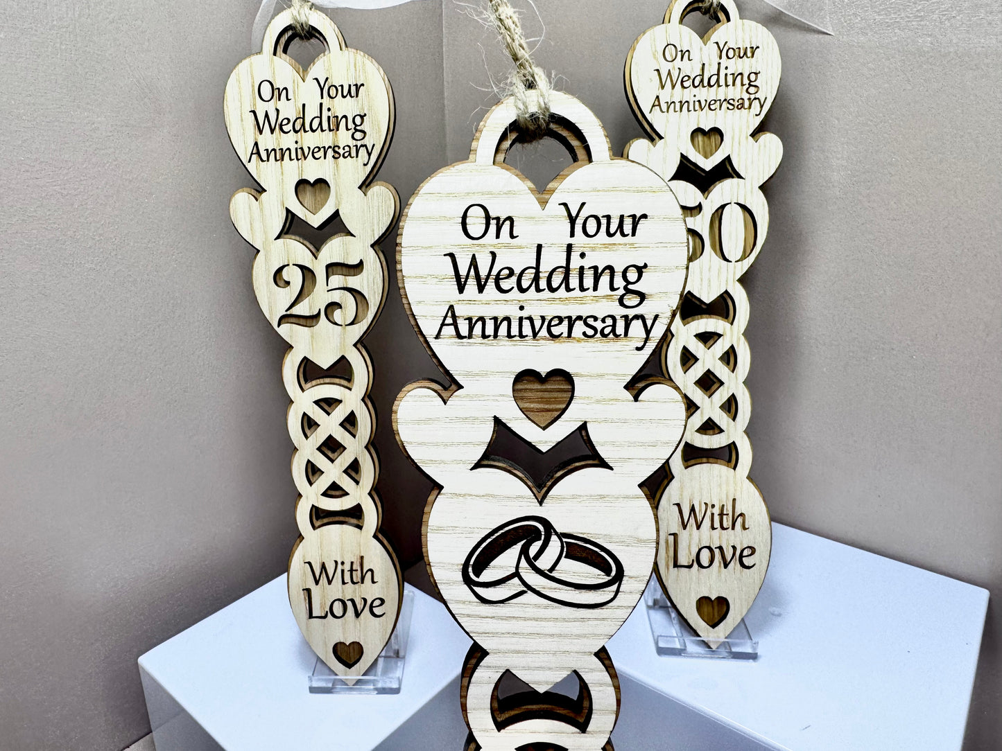Anniversary Lovespoon English