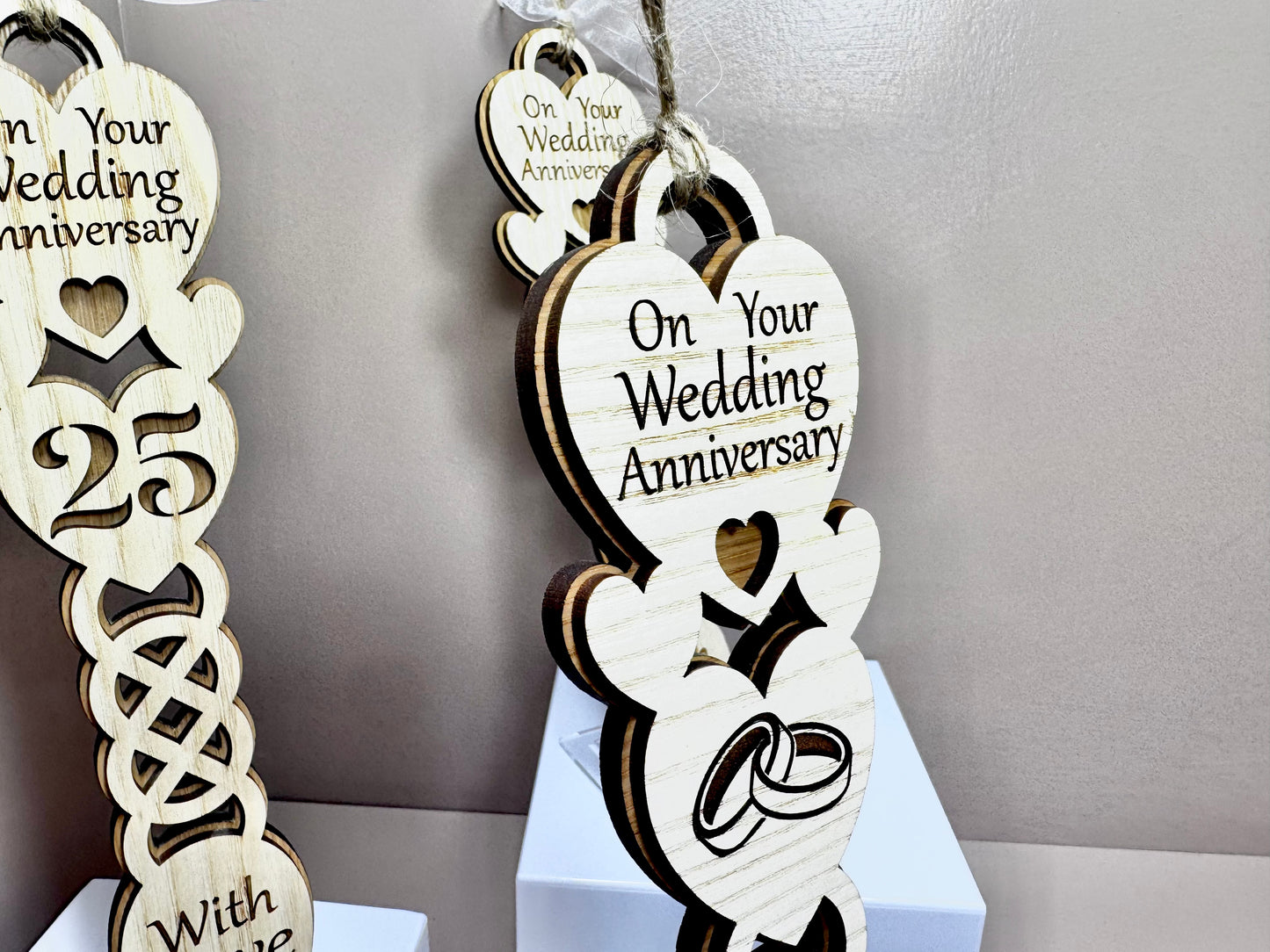Anniversary Lovespoon English