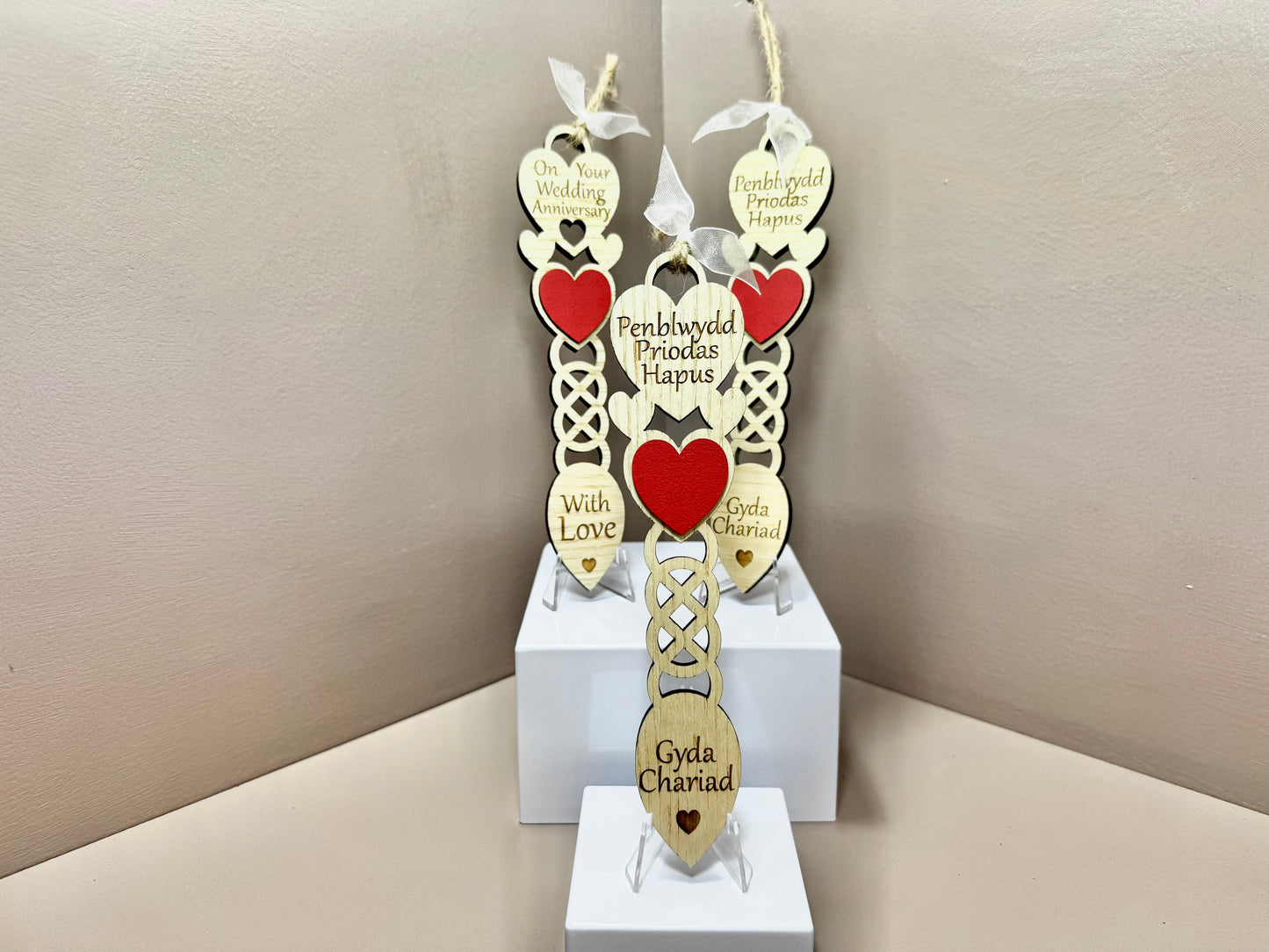 Small Wedding Anniversary Lovespoon