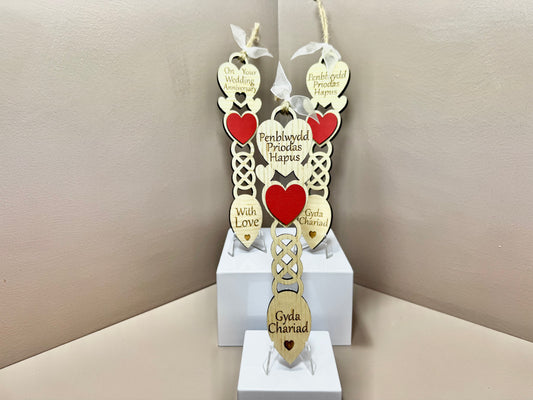 Small Wedding Anniversary Lovespoon