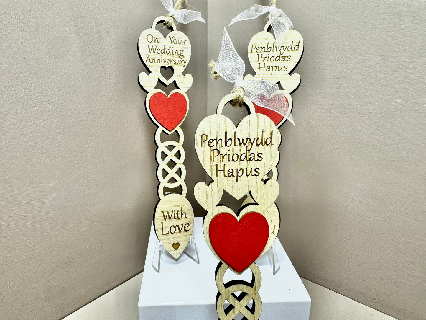 Small Wedding Anniversary Lovespoon