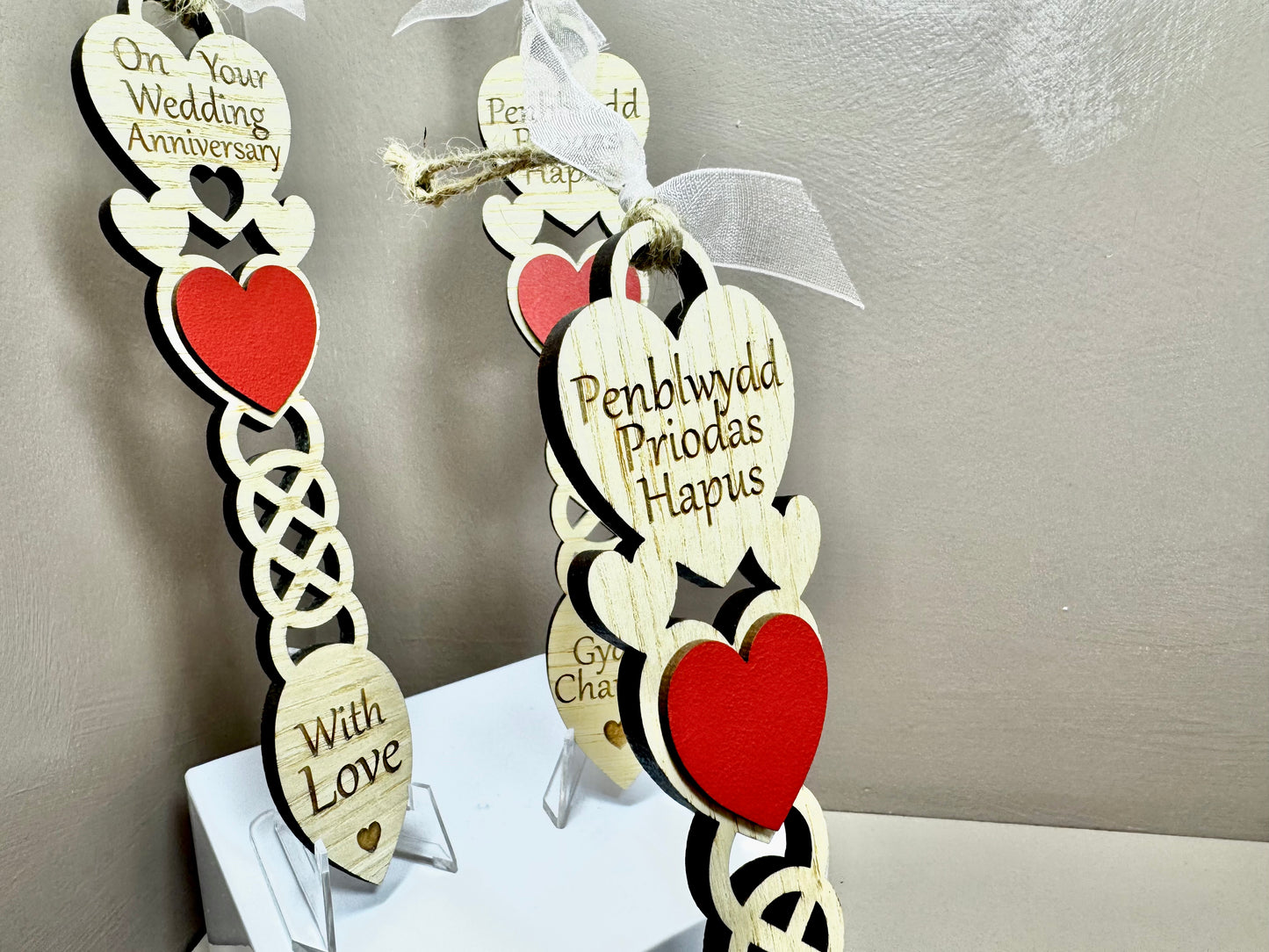 Small Wedding Anniversary Lovespoon