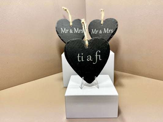 Mr & Mrs Slate Heart