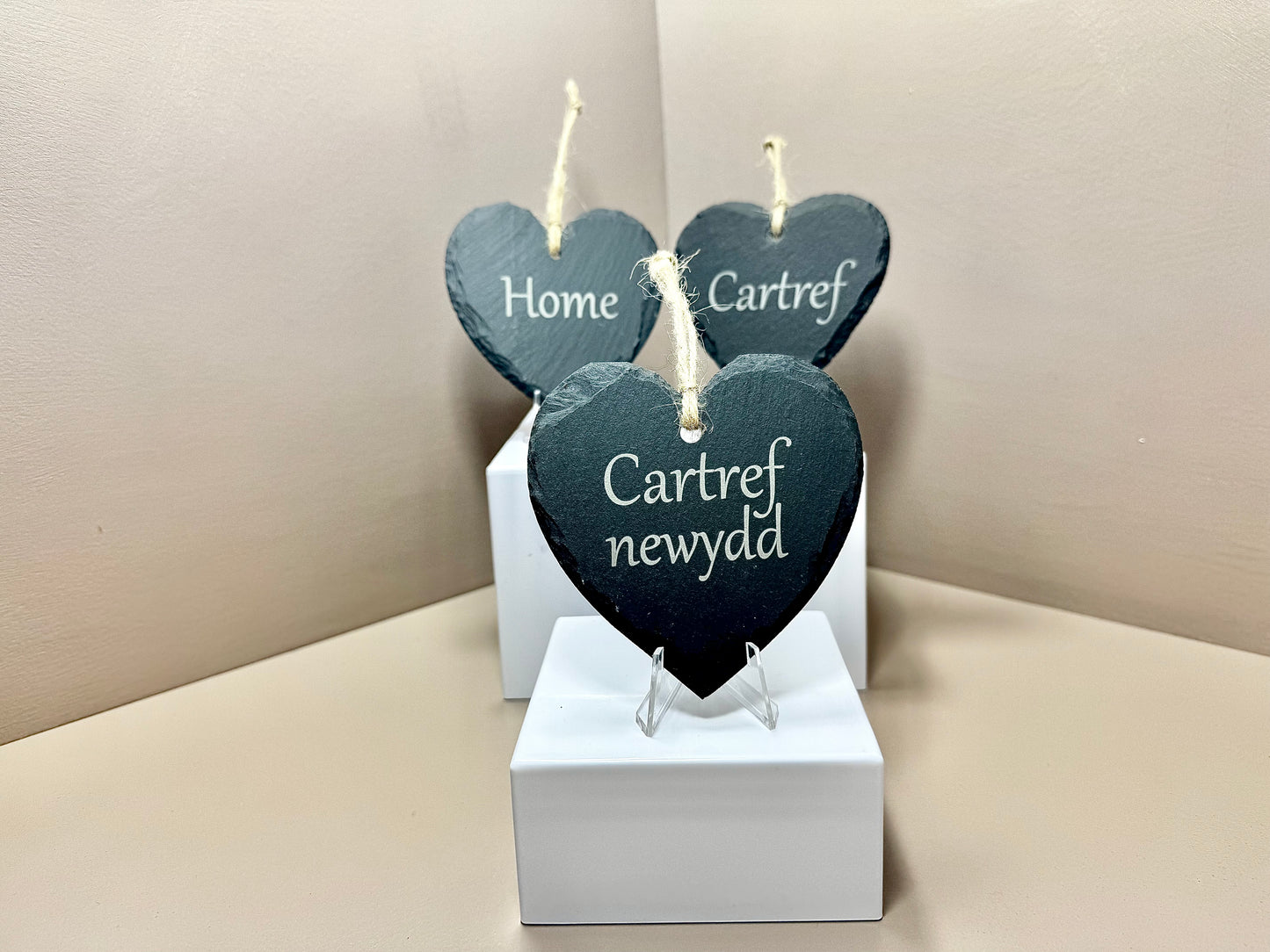 New Home Slate Heart