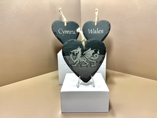 Wales Slate Heart