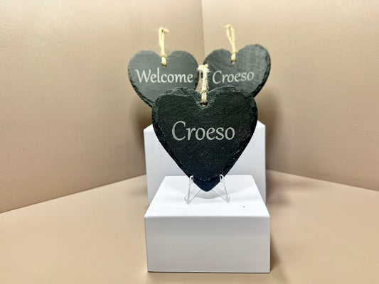 Welcome Slate Heart
