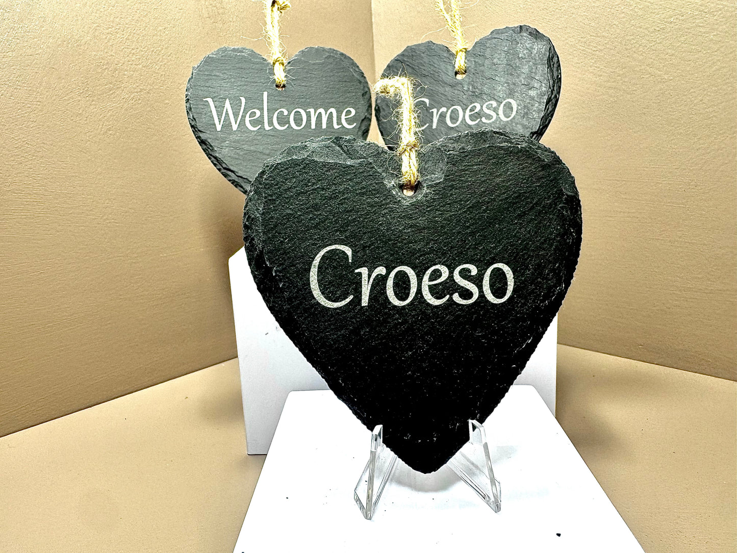 Welcome Slate Heart