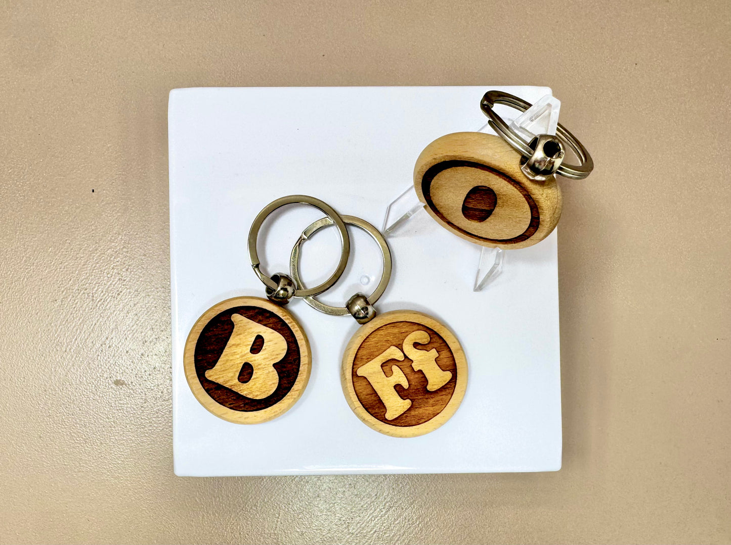 Letter Keyring