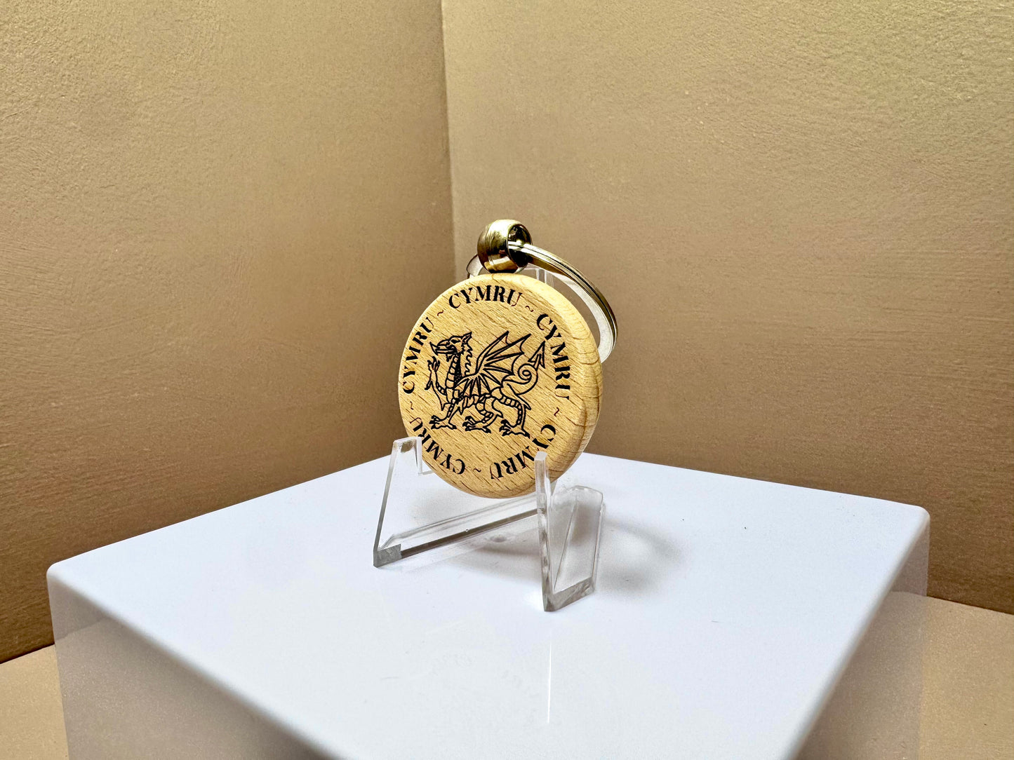 Round Wales Keyring