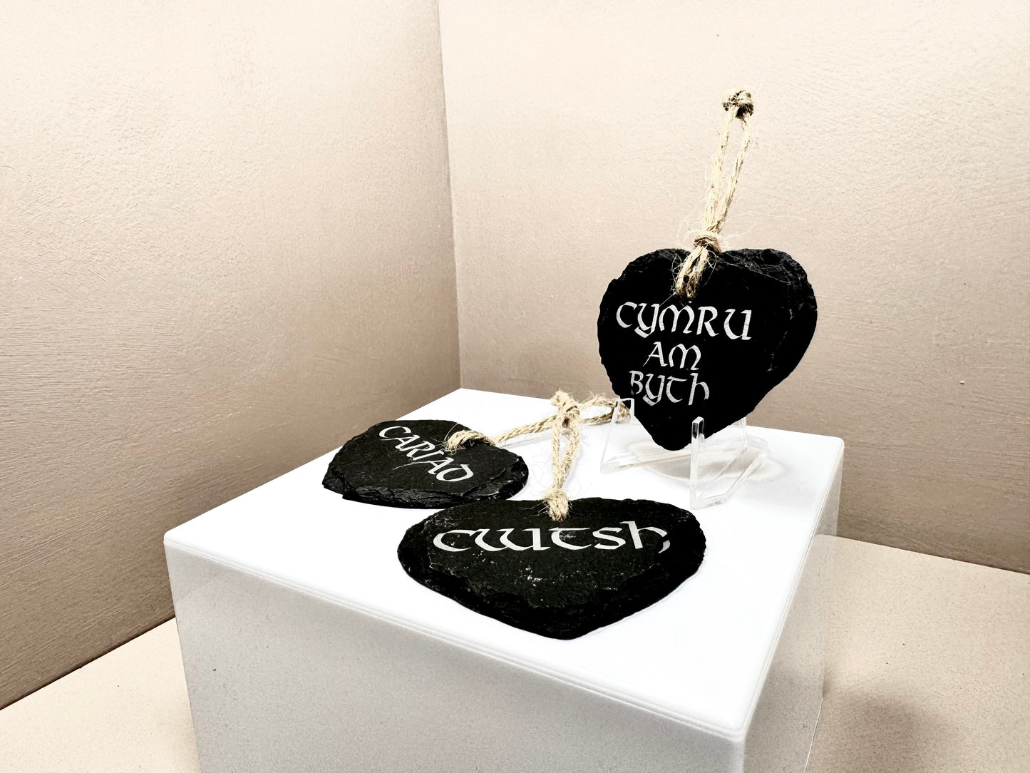 Mini Slate Heart
