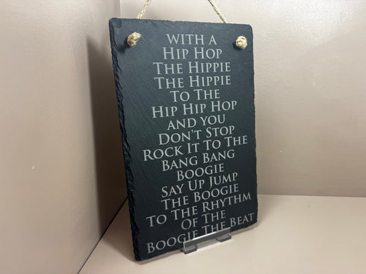 Hip Hop Plaque