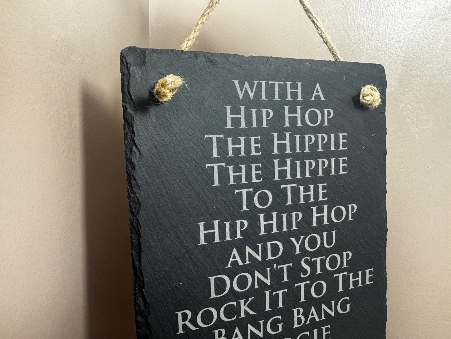 Hip Hop Plaque
