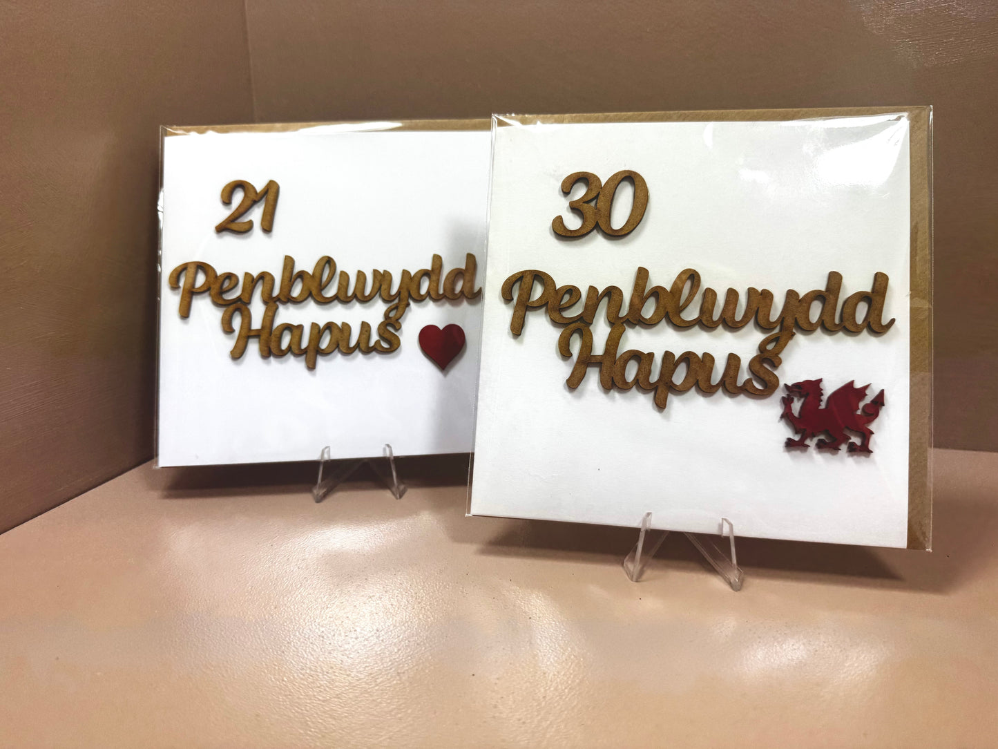 Penblwydd Hapus Card