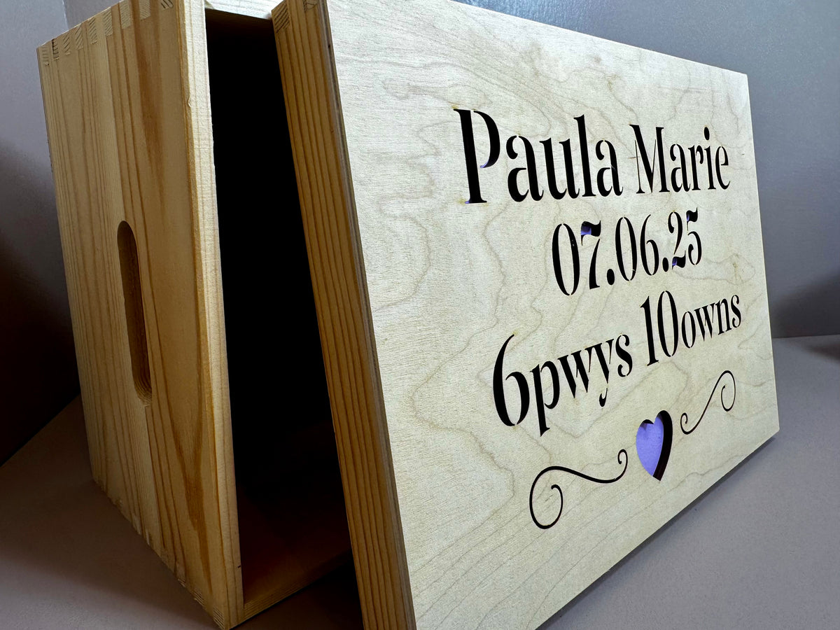 Personalised Memory Box
