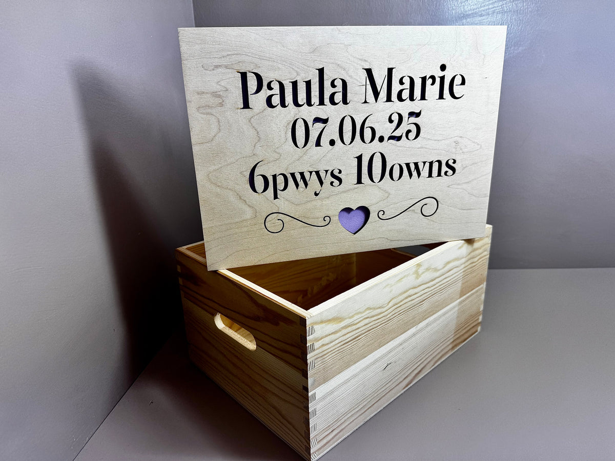 Personalised Memory Box