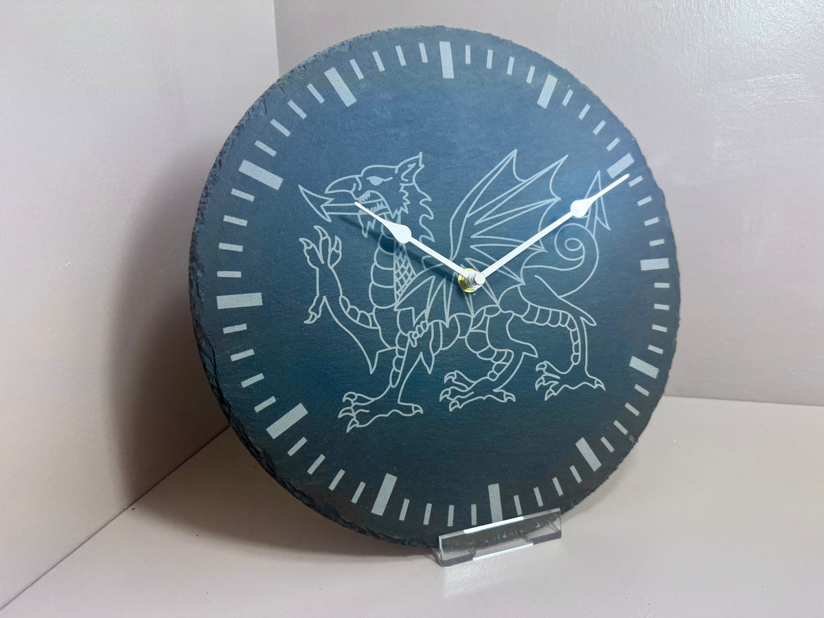 Dragon Slate Clock