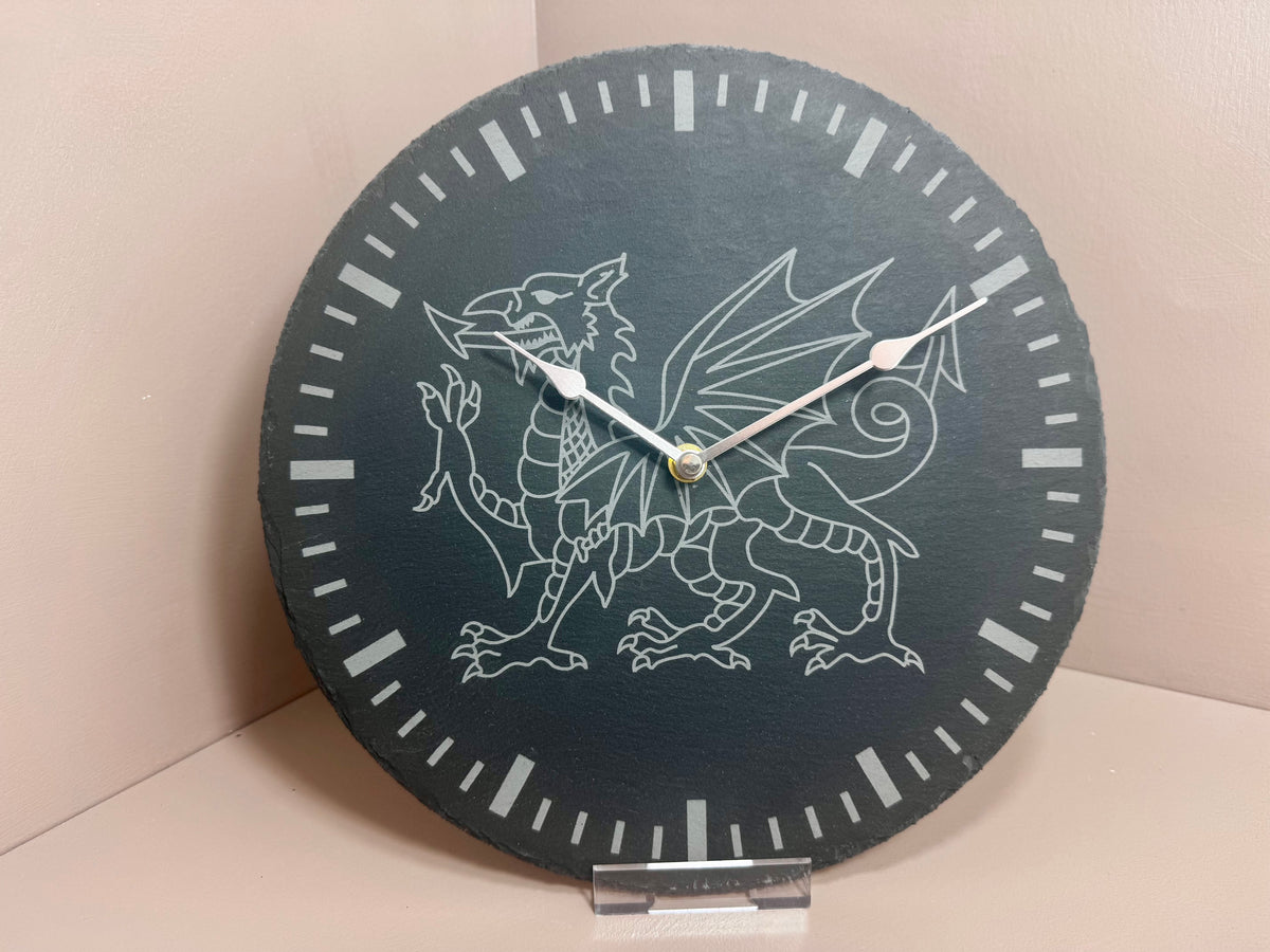 Dragon Slate Clock