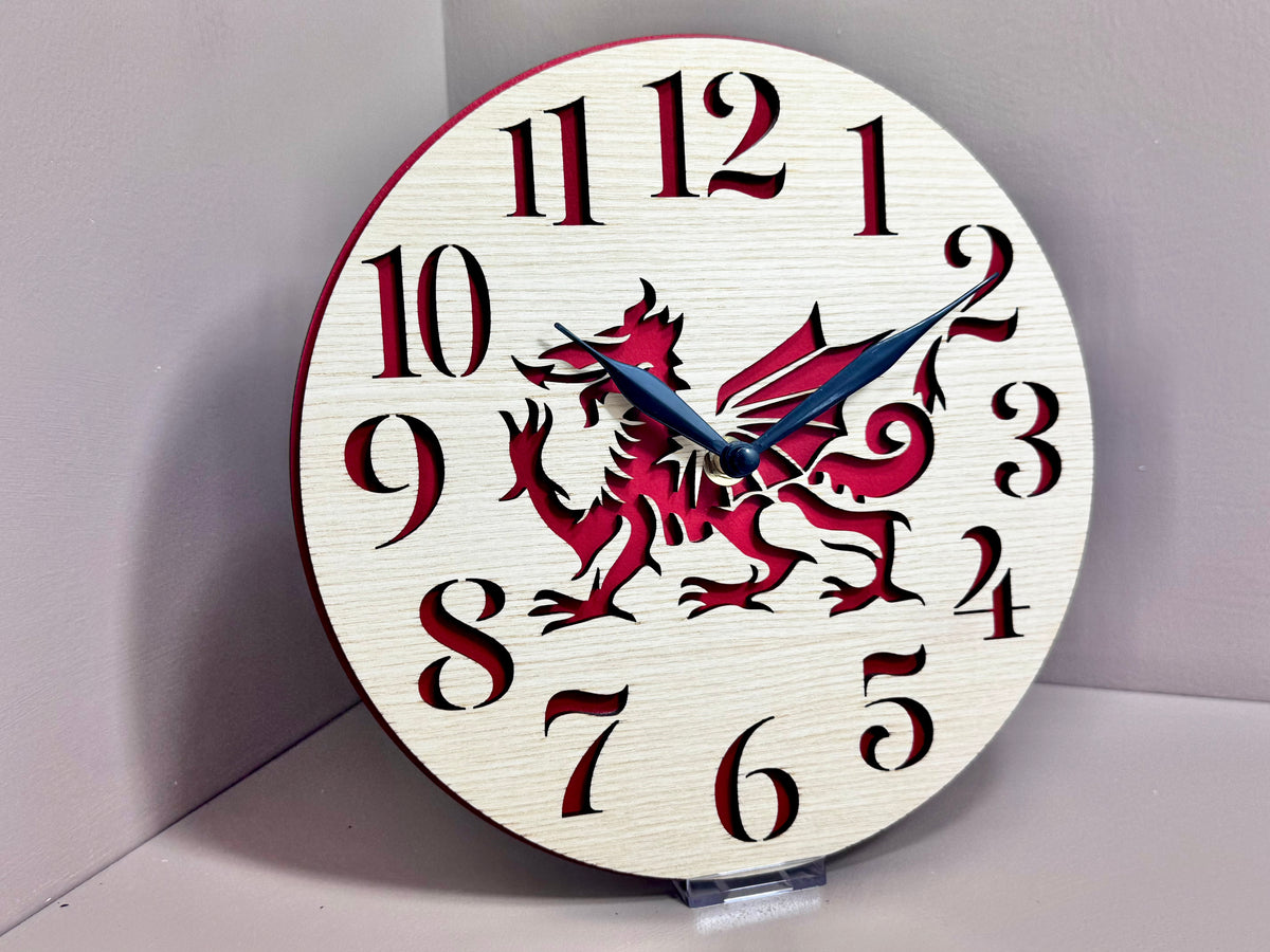 Red Dragon Clock