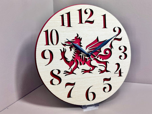 Red Dragon Clock