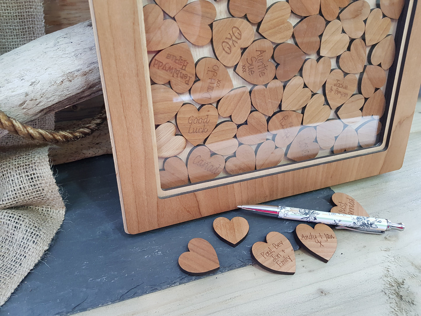 Drop Top Guest Book (Personalised)