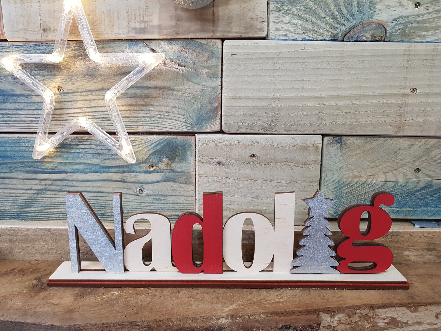 Nadolig Shelf Sitter