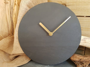 Round Slate Clock