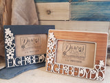 Personalised Fretwork Photo Frame