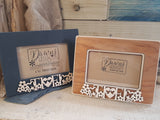 Personalised Fretwork Photo Frame