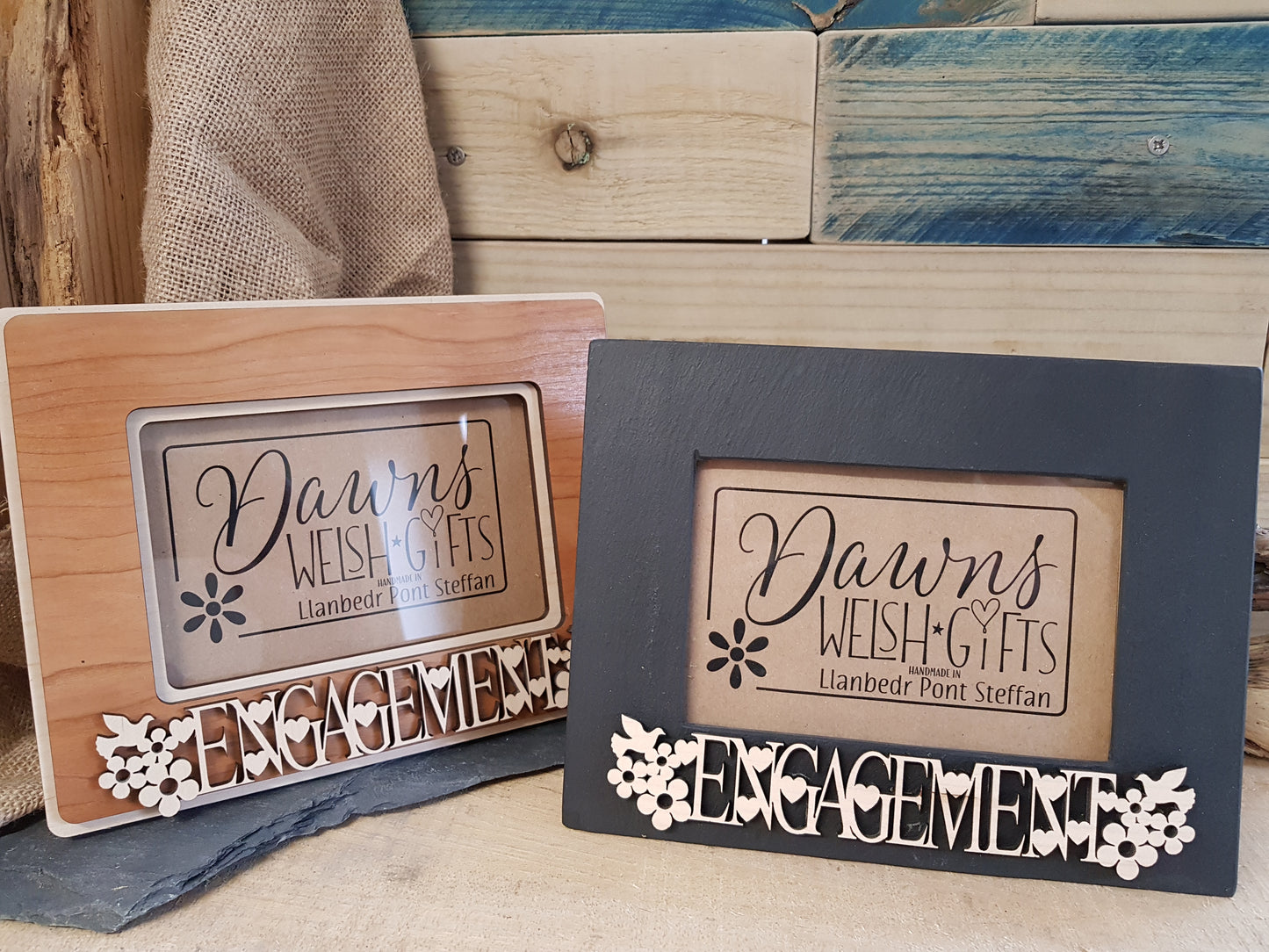 Personalised Fretwork Photo Frame