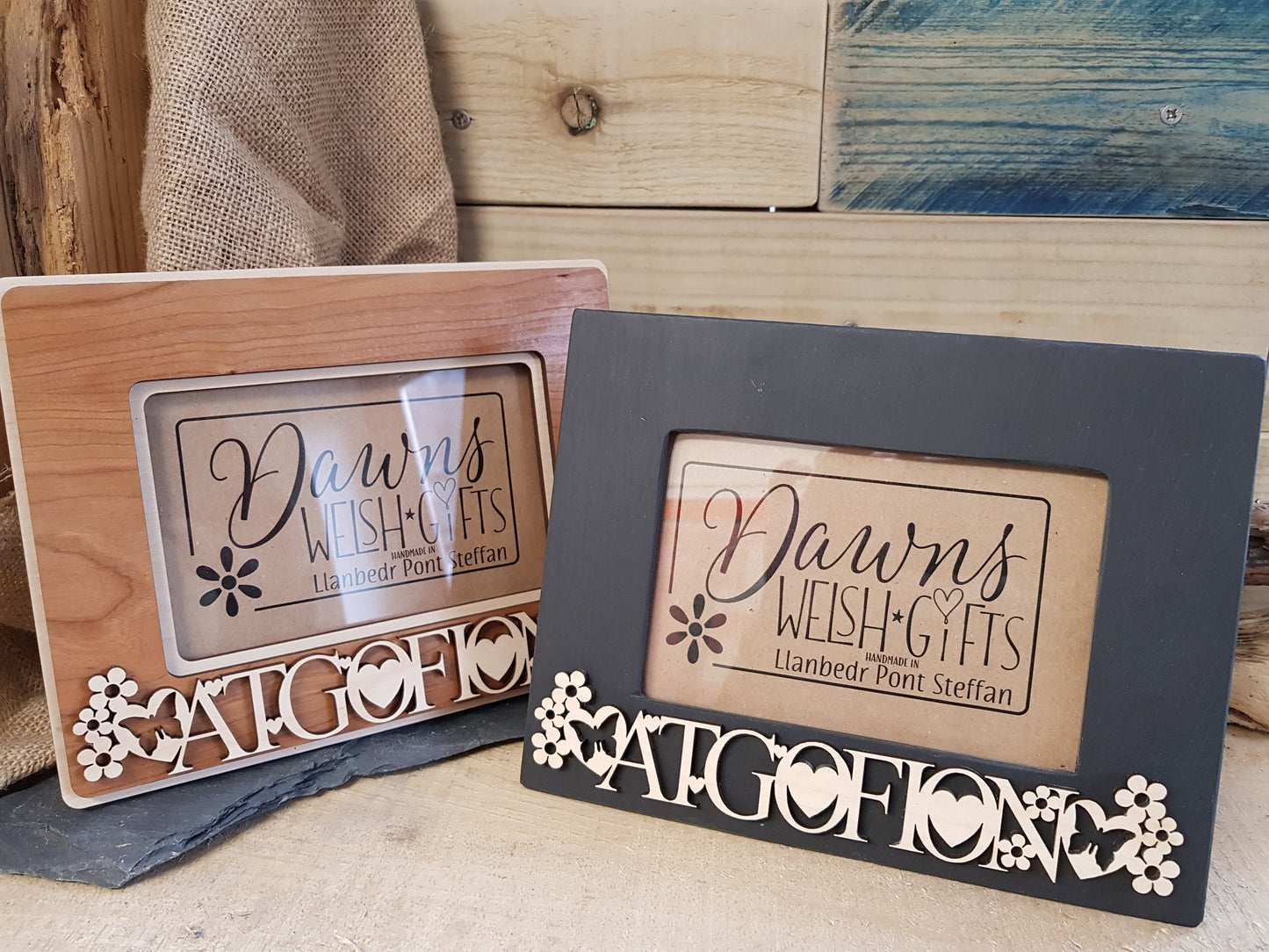 Personalised Fretwork Photo Frame