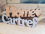 Cartref Home Wood Block Word