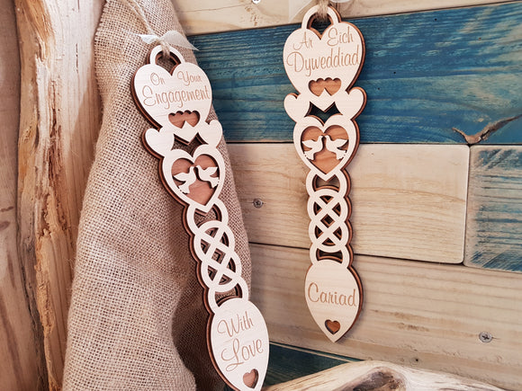 Engagement Wood Lovespoon