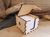 Personalised Wood Note Pad