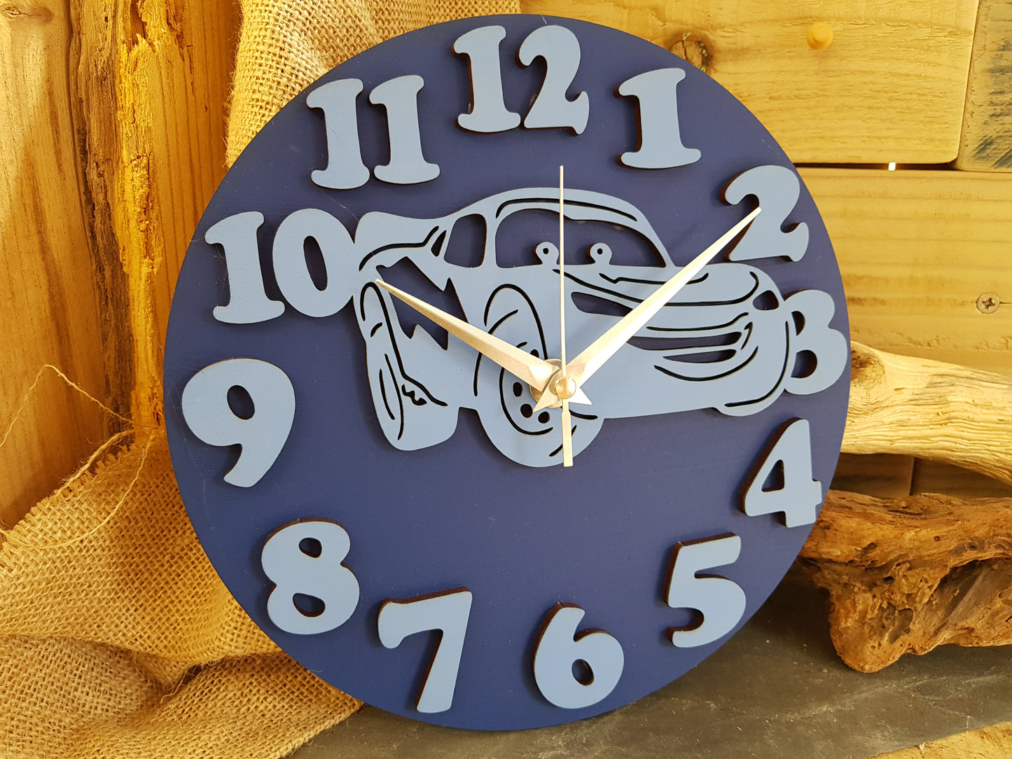 Personalised Boys Clock