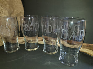 Personalised  Pint Glass