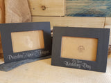 Personalised Slate Photo Frame