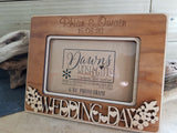 Personalised Fretwork Photo Frame